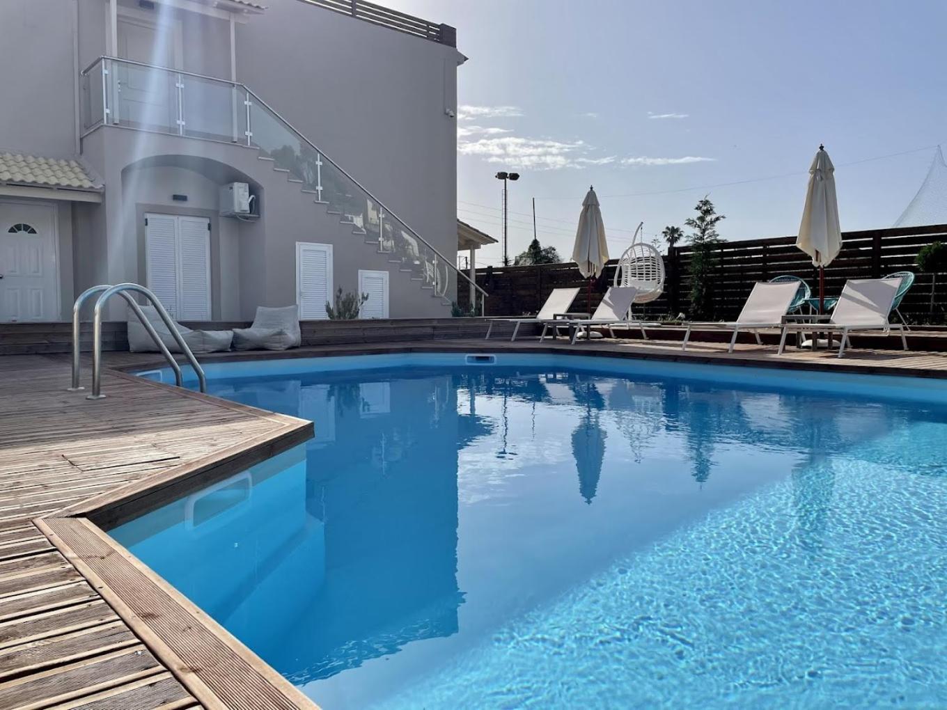 Kates apartments Kavos Bagian luar foto